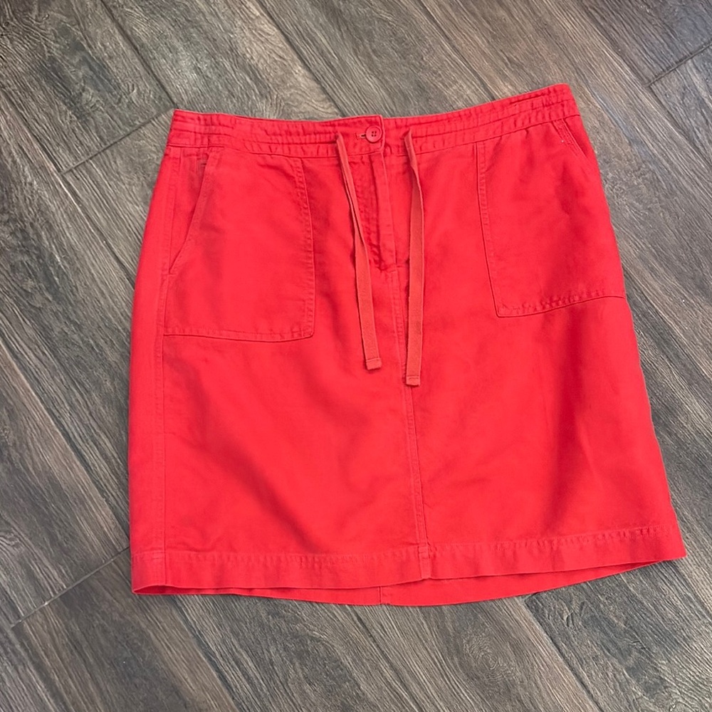 Talbots Red Casual Skirt, size 12